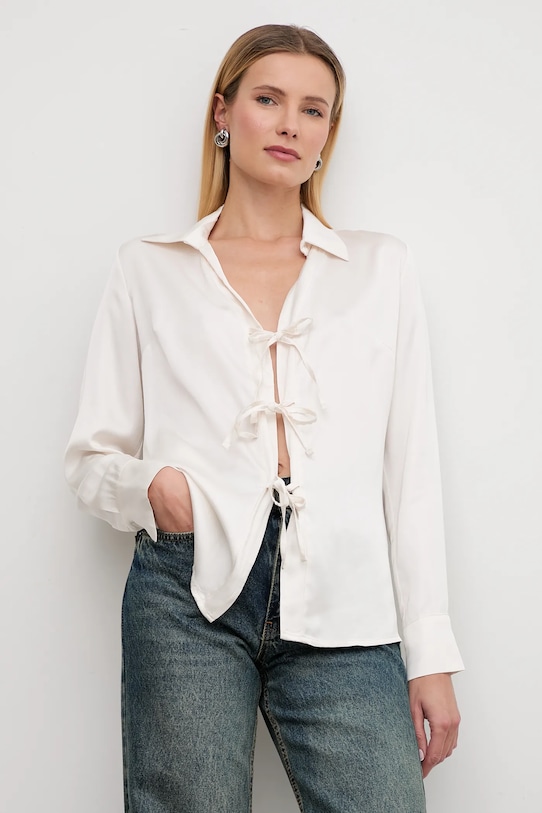 Answear.LAB koszula 32757.isr beżowy WS26