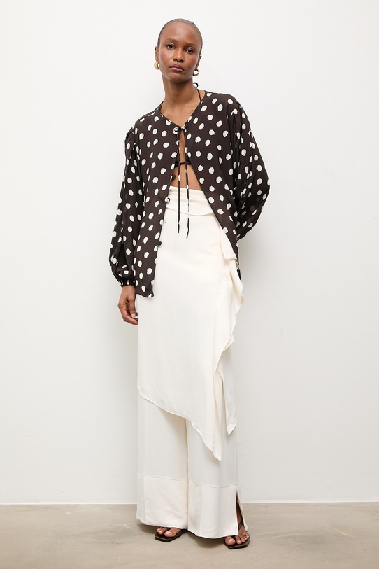 Answear.LAB koszula damska brązowy WS26-KDD021