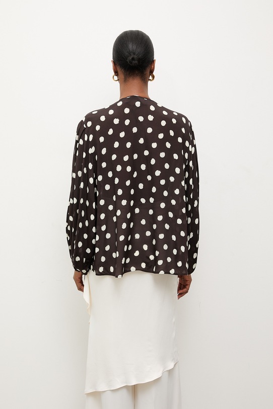 Odzież Answear.LAB koszula damska WS26-KDD021 brązowy