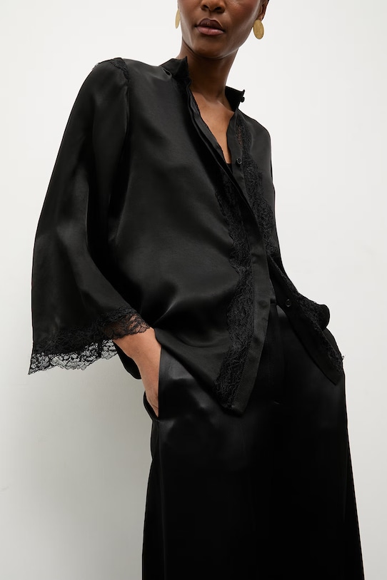 Answear.LAB koszula damska czarny WS26-KDD022