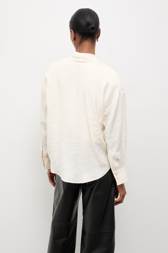 Odzież Answear.LAB koszula damska WS26-KDD023 beżowy