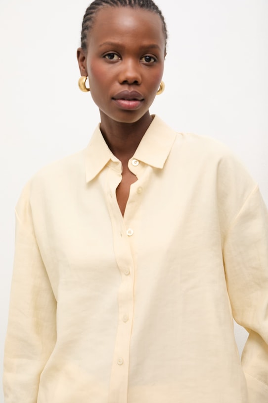 Answear.LAB camasa galben WS26-KDD030