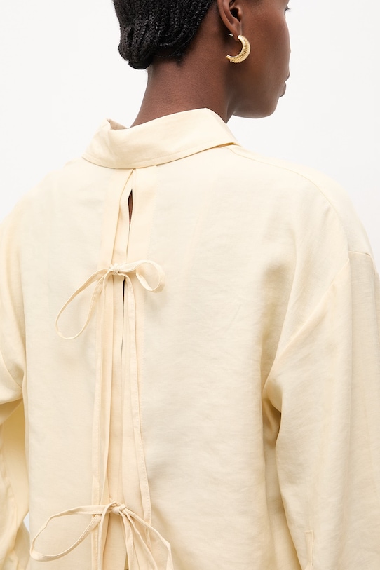 Answear.LAB koszula WS26-KDD030 żółty