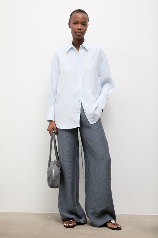 Answear.LAB koszula WS26-KDD030 niebieski WS26