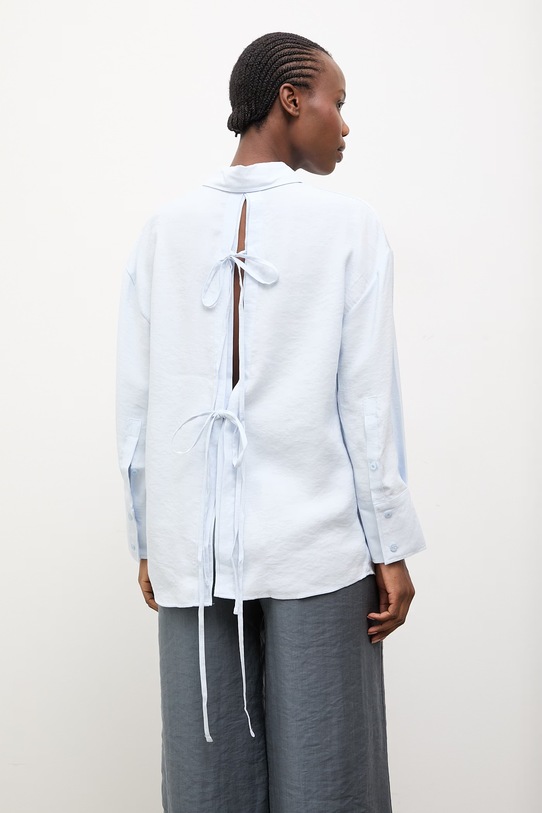 Odzież Answear.LAB koszula WS26-KDD030 niebieski