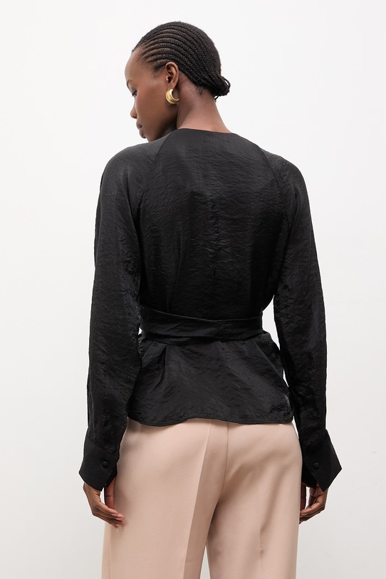 Odzież Answear.LAB koszula BL1242 czarny