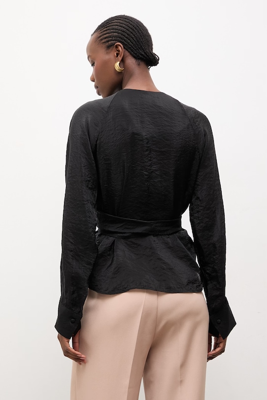 Odzież Answear.LAB koszula BL1242 czarny