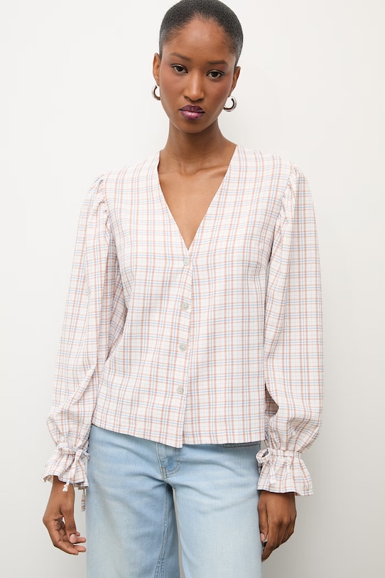 Answear.LAB koszula damska niebieski WS26-KDD035