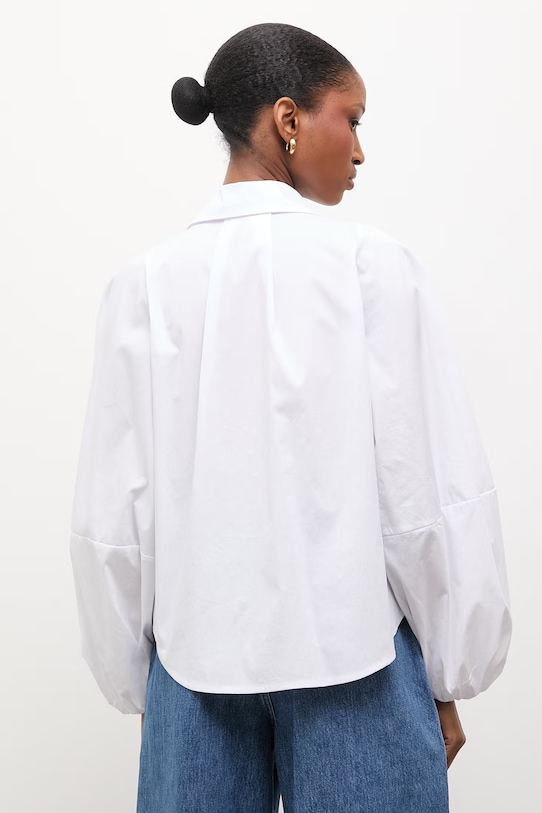 Odzież Answear.LAB koszula damska bawełniana WS26-KDD036 biały