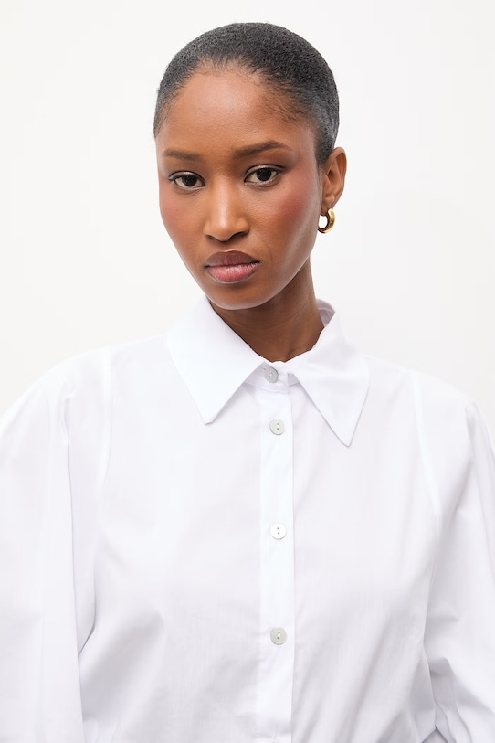 Answear.LAB koszula damska bawełniana biały WS26-KDD036