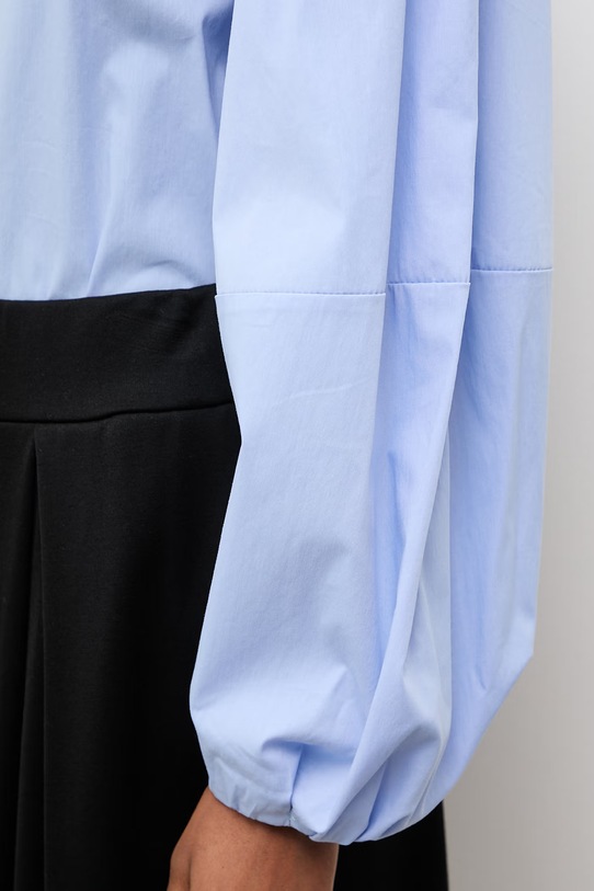 Answear.LAB koszula damska bawełniana WS26-KDD036 niebieski