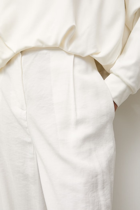 Answear.LAB bluzka damska z wiskozą WS26-KDD037 biały