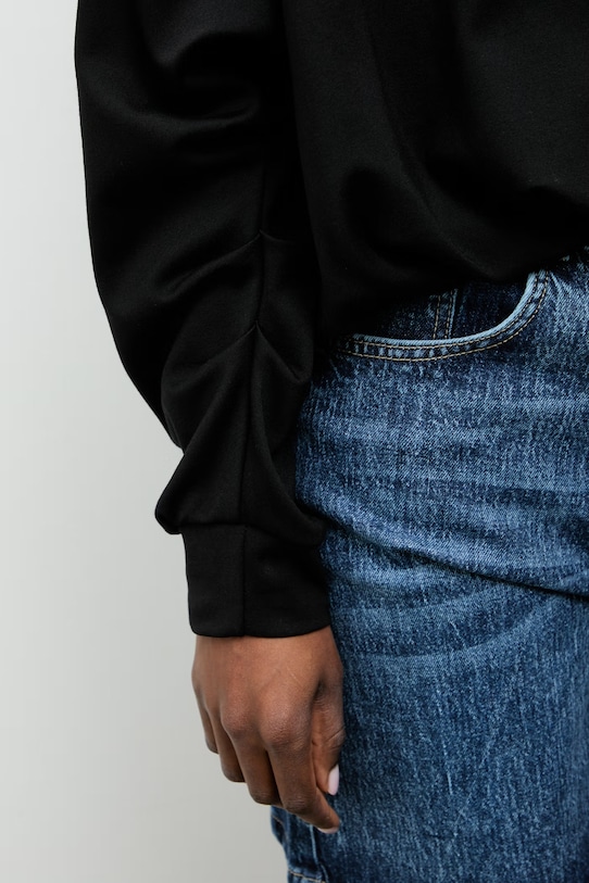 Answear.LAB bluzka damska z wiskozą 95003.iak czarny