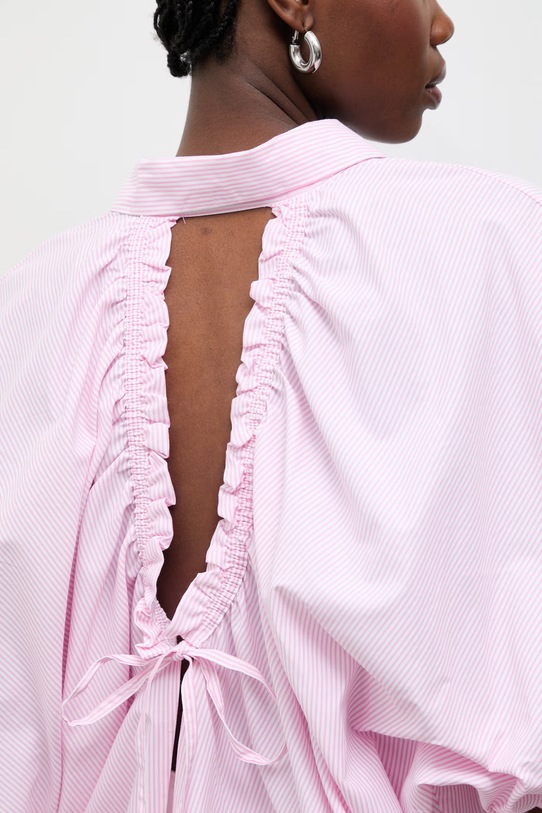 Answear.LAB Koszula damska z bawełną różowy kdd01A.sng.ok