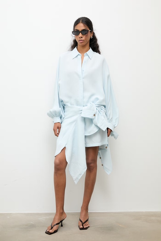 Answear.LAB košile dámská WS26-KDD043 modrá WS26