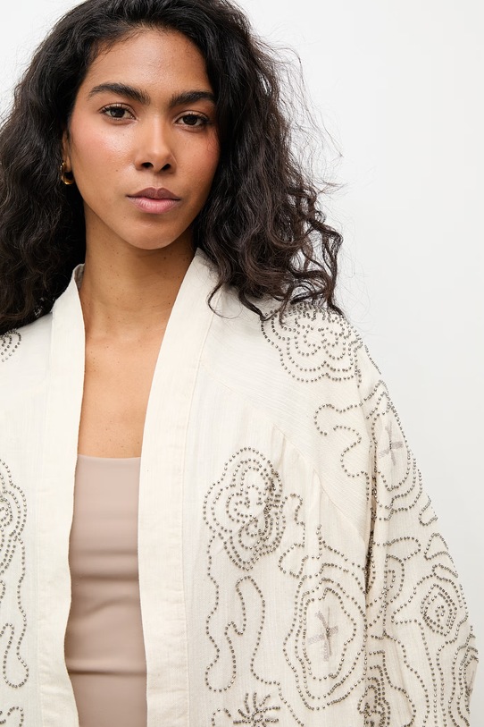 Answear.LAB marynarka damska z lnem WS26-KMD004