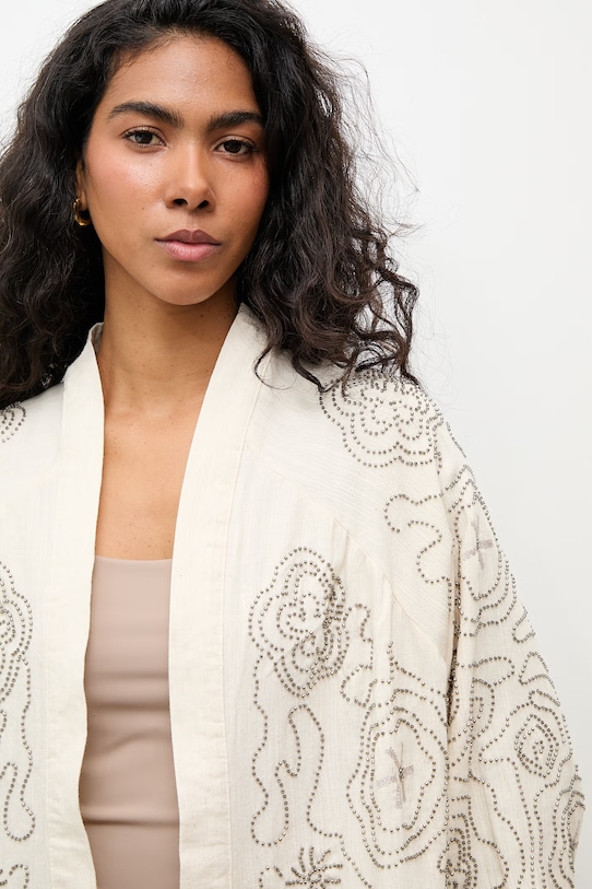 Answear.LAB marynarka damska z lnem WS26-KMD004