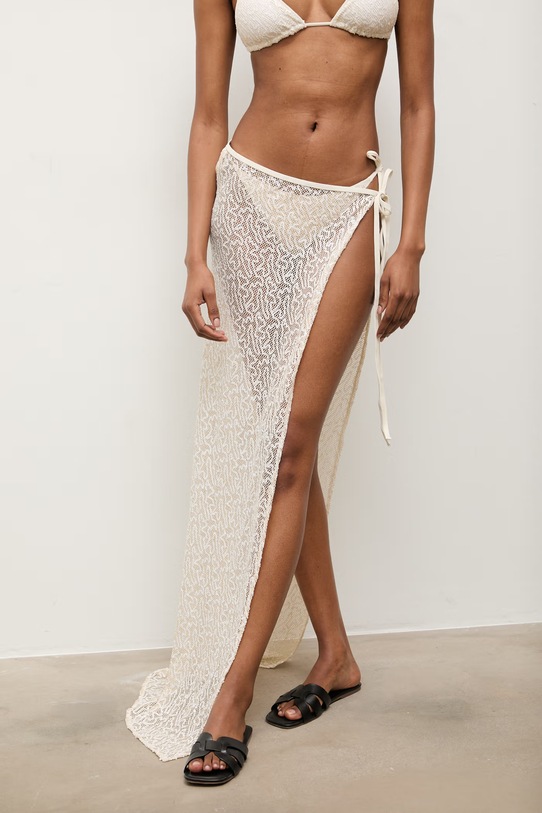 Dvodelne kopalke Answear.LAB HL3AE94.T.B.fak bež