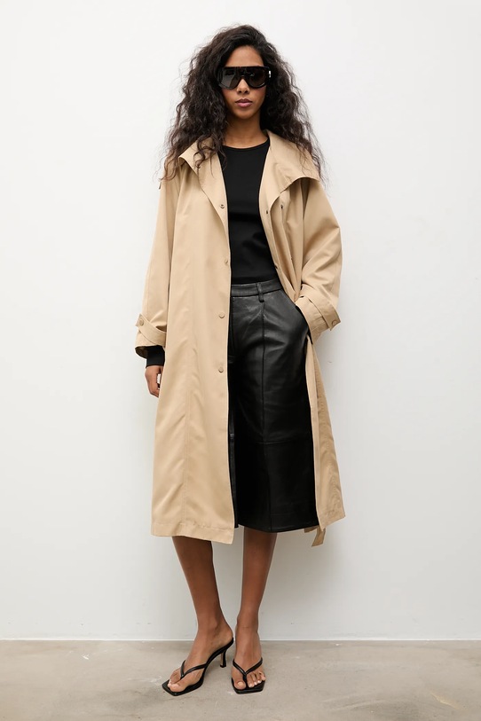 Answear.LAB kurtka 8695.FLK beżowy WS26