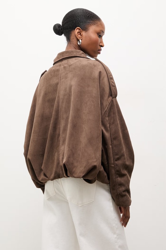 Odzież Answear.LAB kurtka AZ1579.fjk brązowy