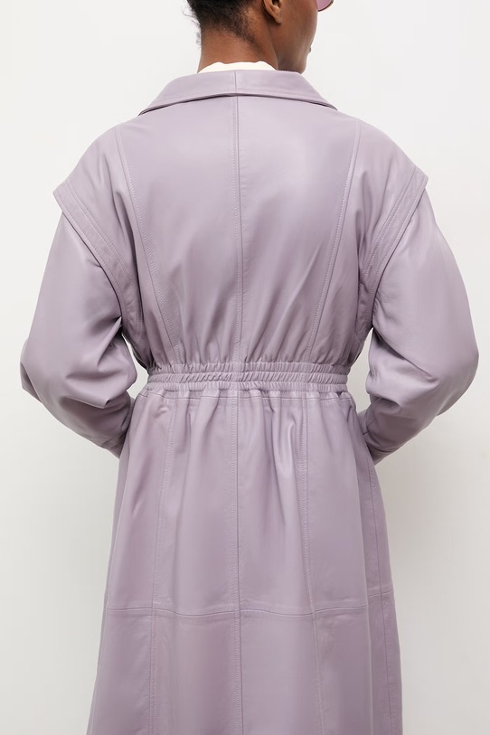 Answear.LAB płaszcz skórzany NINA z kolekcji Unscripted WS26-KPD003