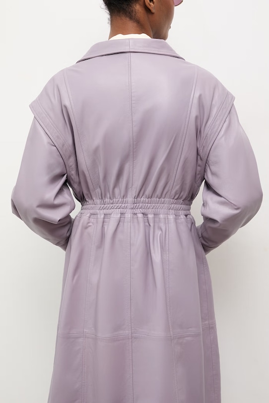 Answear.LAB płaszcz skórzany NINA z kolekcji Unscripted WS26-KPD003