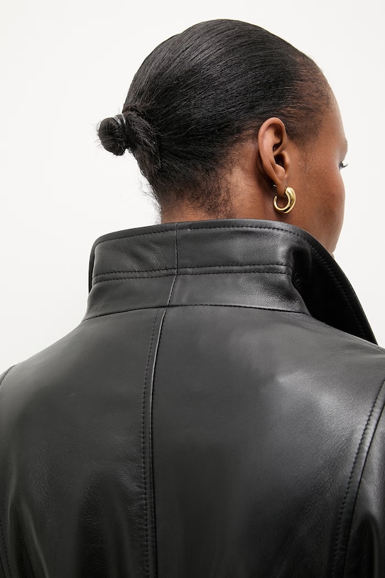 Answear.LAB płaszcz skórzany NINA z kolekcji Unscripted WS26-KPD003