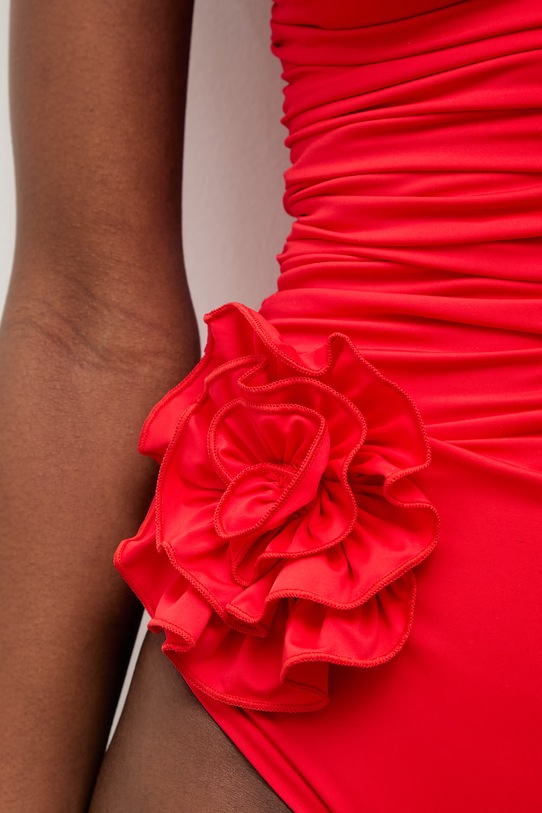 Answear.LAB strój kąpielowy jednoczęściowy damski WS26-KSD002 czerwony