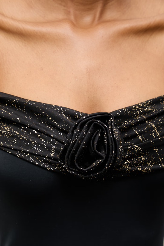 Answear.LAB jednoczęściowy strój kąpielowy HW1AE1823.fak czarny