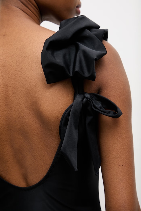 Answear.LAB jednoczęściowy strój kąpielowy AW1AE1815.fak czarny