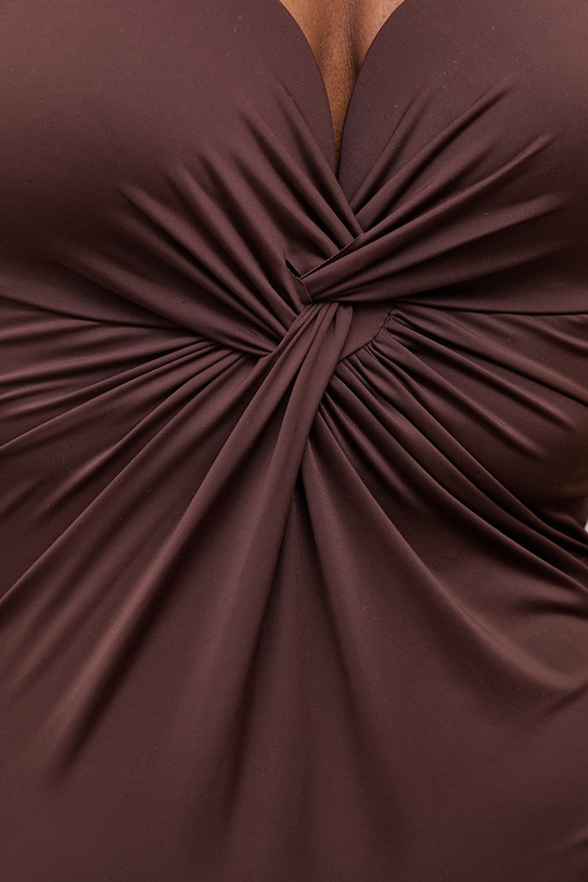 Answear.LAB strój kąpielowy jednoczęściowy damski WS26-KSD010 brązowy