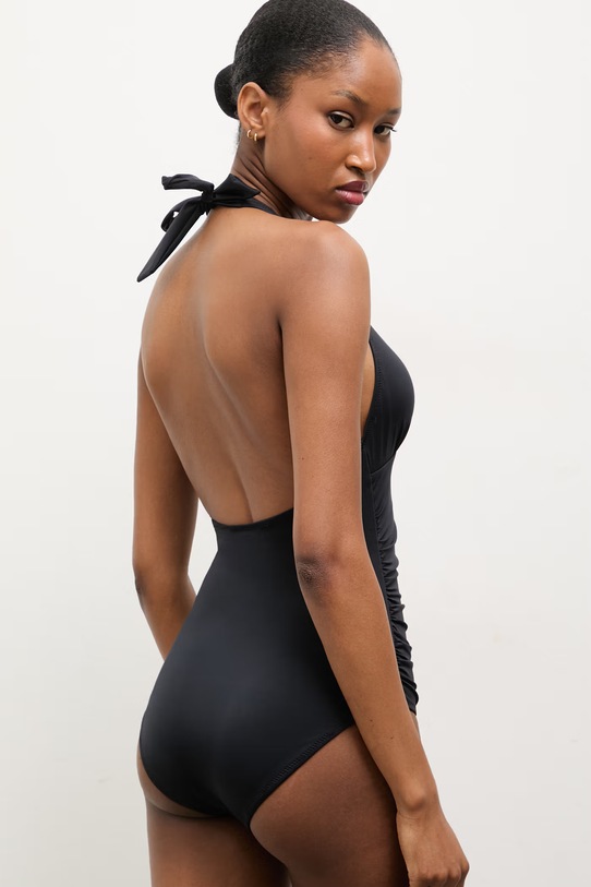 Odzież Answear.LAB jednoczęściowy strój kąpielowy VW1DA6809.fak czarny