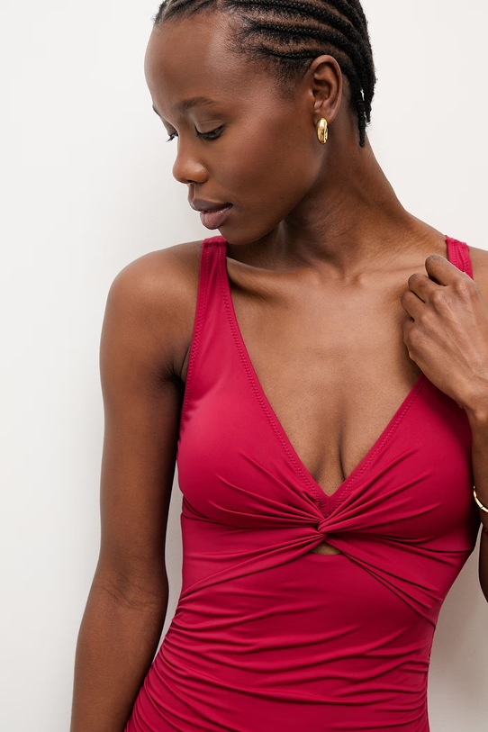 Answear.LAB jednoczęściowy strój kąpielowy czerwony PW1B5531.fak