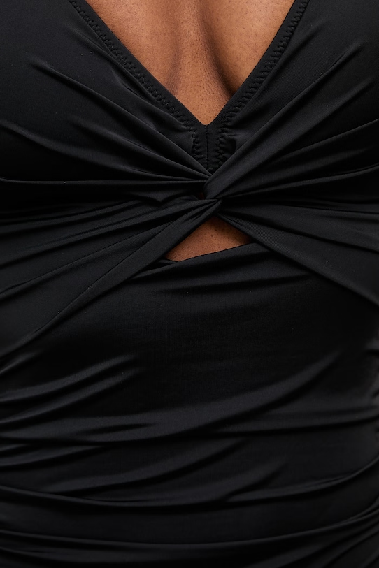 Answear.LAB jednoczęściowy strój kąpielowy PW1B5531.fak czarny