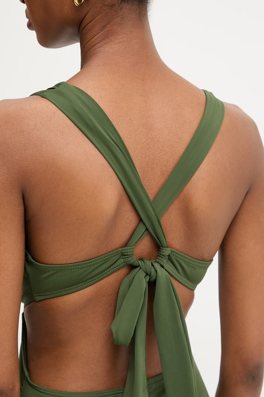 Answear.LAB strój kąpielowy jednoczęściowy damski zielony WS26-KSD017