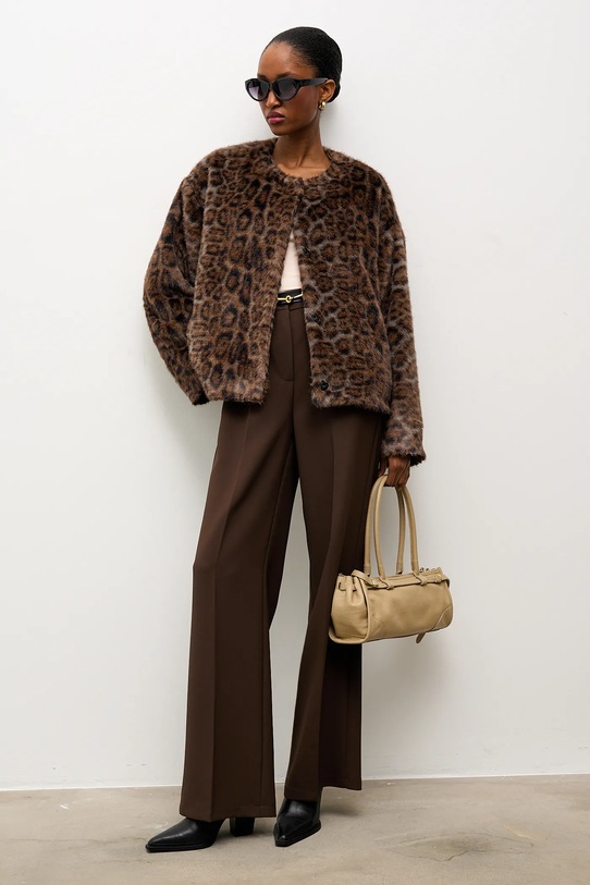 Answear.LAB kurtka UP26K-227002.tok brązowy WS26