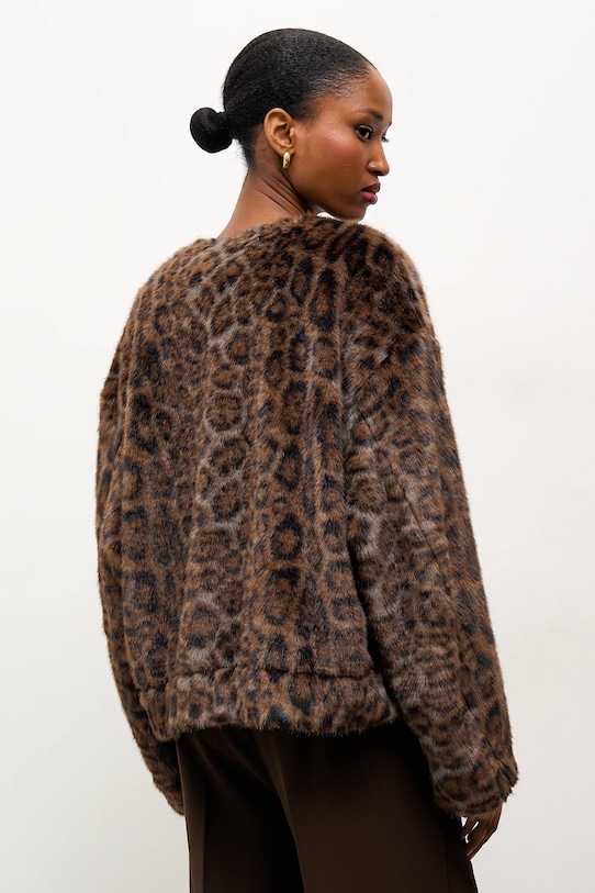 Odzież Answear.LAB kurtka UP26K-227002.tok brązowy