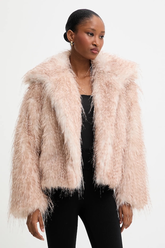 Answear.LAB kurtka beżowy 90167.tok