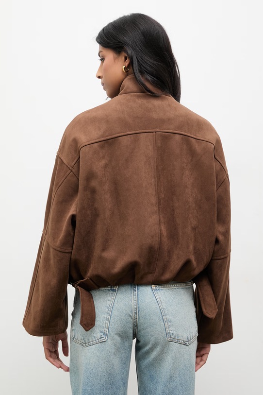 Odzież Answear.LAB kurtka 23468.fak brązowy