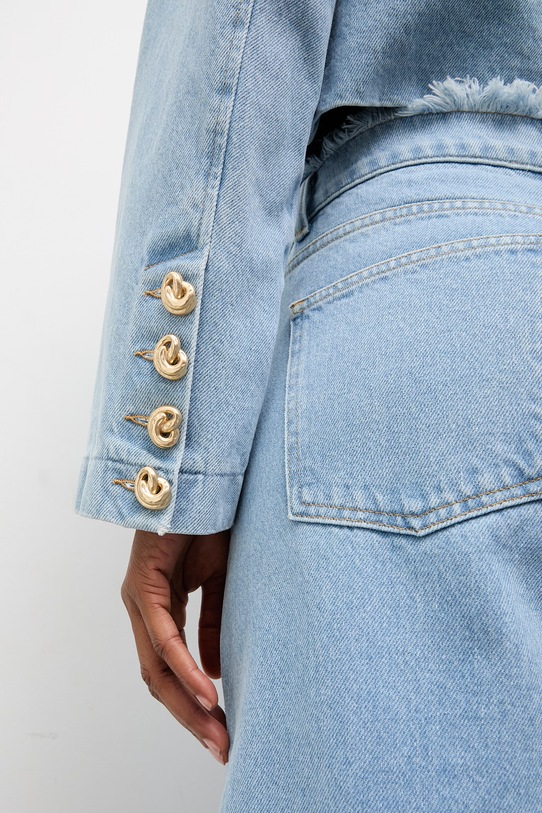 Answear.LAB kurtka damska jeansowa WS26-KUD010