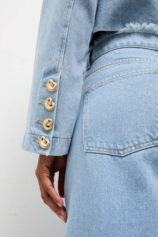 Answear.LAB kurtka damska jeansowa WS26-KUD010