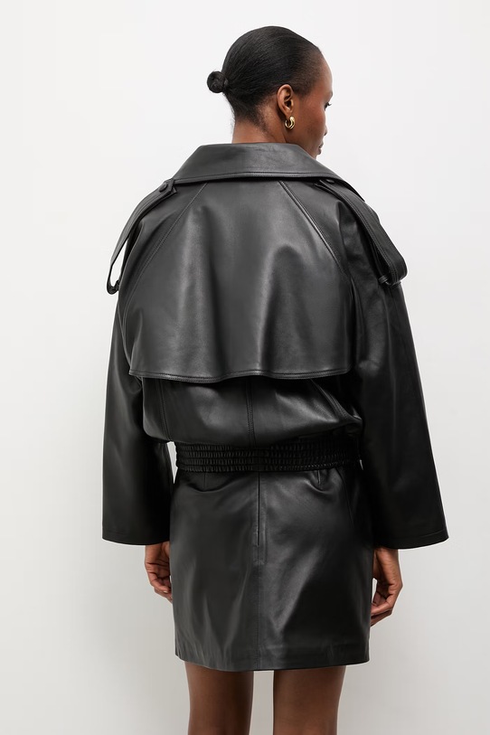Odzież Answear.LAB kurtka damska skórzana CHARLOTTE z kolekcji Unscripted WS26-KUD012 czarny