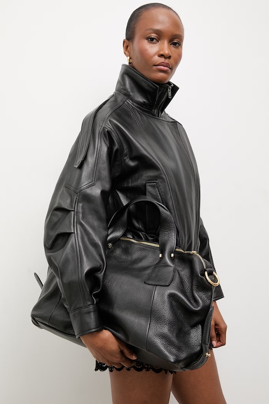 Answear.LAB ramoneska damska skórzana YARA z kolekcji Unscripted czarny WS26-KUD014