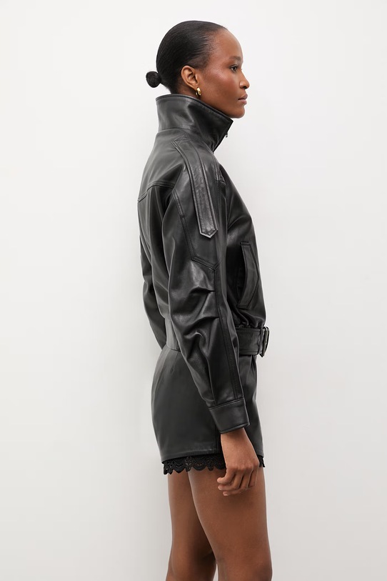 Answear.LAB ramoneska damska skórzana YARA z kolekcji Unscripted WS26-KUD014 czarny