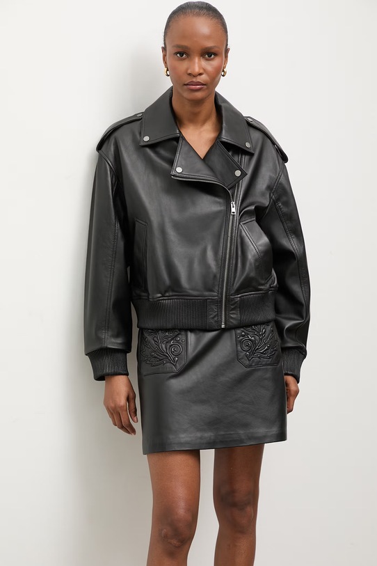 Answear.LAB ramoneska damska skórzana YARI z kolekcji Unscripted WS26-KUD015 czarny WS26