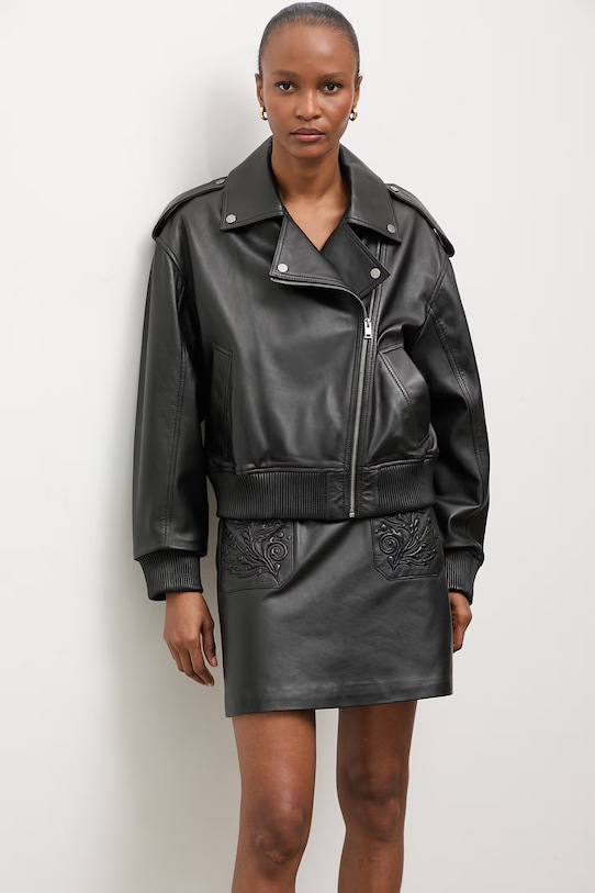 Answear.LAB ramoneska damska skórzana YARI z kolekcji Unscripted WS26-KUD015 czarny WS26