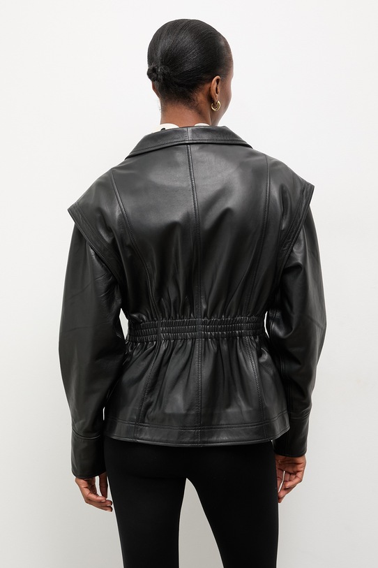 Odzież Answear.LAB kurtka skórzana NOOR z kolekcji Unscripted WS26-KUD017 czarny