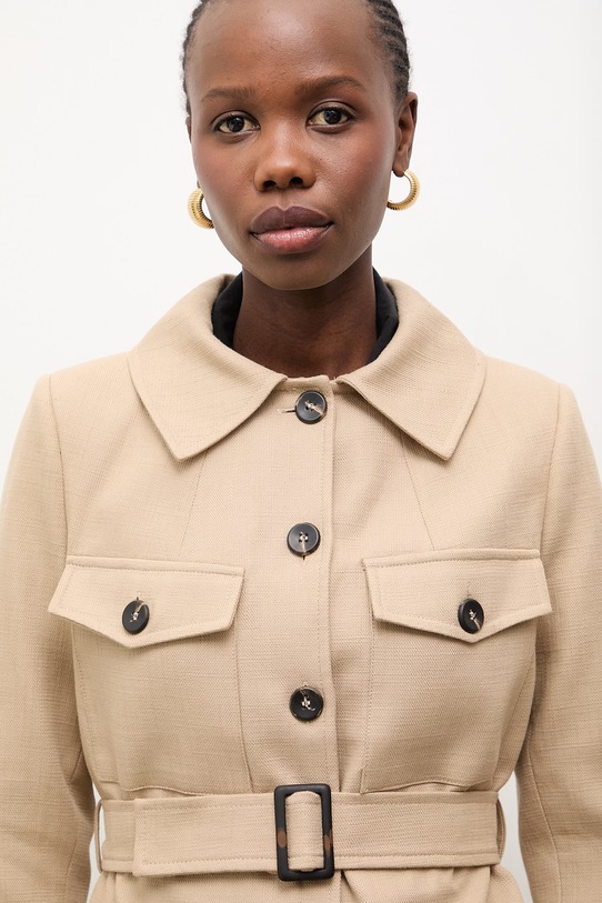 Answear.LAB marynarka beżowy 40125.tok