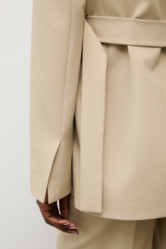 Answear.LAB marynarka garniturowa damska z wiskozą CK0890