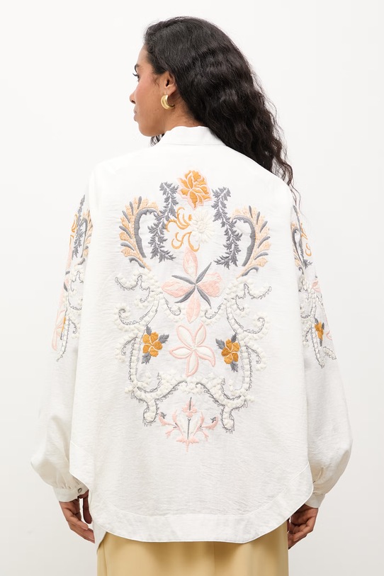 Odzież Answear.LAB koszula non-iron damska bawełniana WS26-KZD008 beżowy